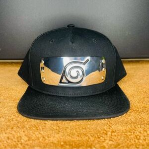 Naruto Shippuden Ripple Junction Snapback Metal Design Logo